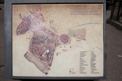 Forum Romanum map