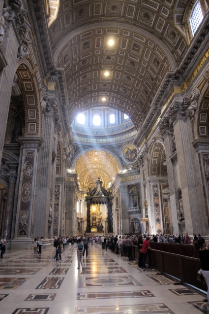 St Peter Basilica inside 5